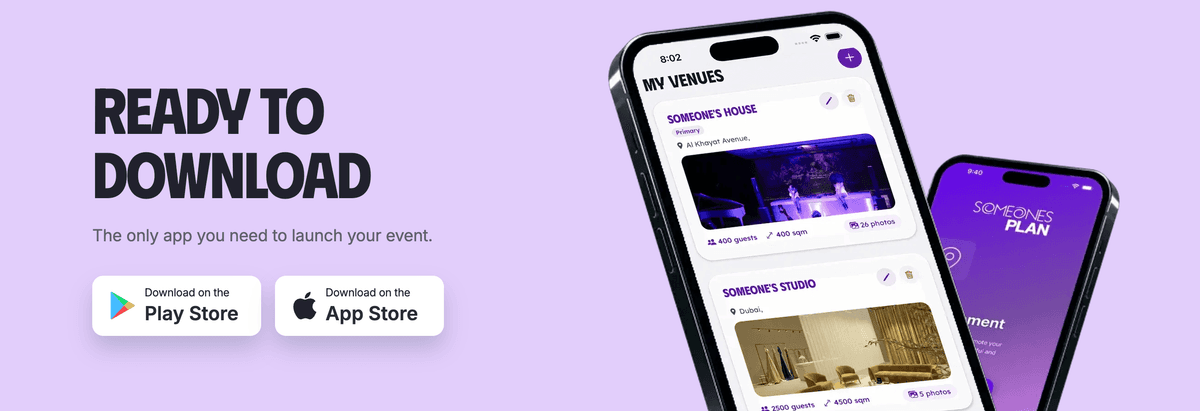 How to Create an Event Request and Receive Relevant Bids on the Someone’s Plan App